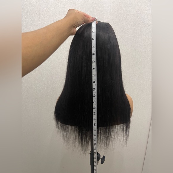 New! Unworn! 22” Right Side U Part, Virgin Human Hair Wig - Picture 11 of 12